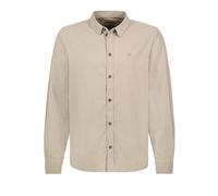 Eight 2 Nine Herren Cordhemd, Langarm Hemd aus Feincord Light-beige S