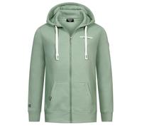 Eight 2 Nine Herren Kapuzen-Sweatjacke Küstenfreund LETN-091 Statement Maritim Light Green XL