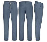 Eight 2 Nine Herren Leinen Hose Leinenhose Regular Freizeithose Sommer Hose sehr leicht und angenehm, Hosengröße:W29, Farbe:Blau