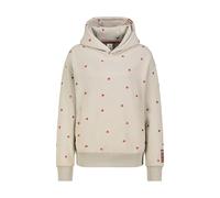 Eight 2 Nine Sublevel Damen Sweathoodie mit süßem Alloverprint beige M