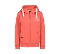 Eight 2 Nine Sublevel Damen Sweatjacke mit Moin Bestickung orange M