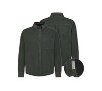 Eight2Nine Cordhemd in Dunkelgrün - Größe S | Herren Plussize