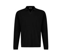 Eight2Nine Poloshirt in Schwarz - Größe L | Herren Plussize