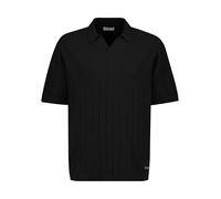Eight2Nine Poloshirt in Schwarz - Größe M | Herren Plussize