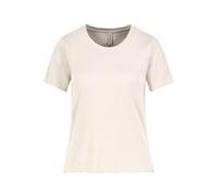 Eight2Nine RIB TOP WITH ALLOVER EMBROIDERY T-Shirt beige in XS