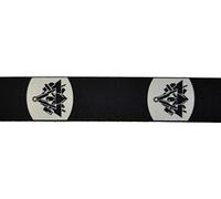 EIKO Hosenträger mit Zunftzeichen, 36 mm breit, Leder-Rückenteil (120 cm, Maurer)