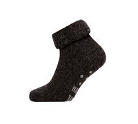Ein Paar ABS Extra Dicke Wollsocken Damen Herren Uni Design Skandinavische Socken Kuschelsocken 80% Wolle Dicke Hyggelig Warm | Anthrazit Gr. 35-38