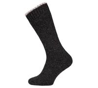 Ein Paar Extra Dicke Wollsocken Damen Und Herren Uni Design Skandinavische Socken Kuschelsocken Aus 80% Wolle Dicke Socken | 1 Gr. Anthrazit-42