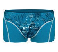 Ein schöner Fleck Erde Boxershorts Mont Blanc Pfauenblau pfauenblau L
