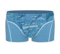 EIN SCHÖNER FLECK ERDE Herren Boxershorts - Shorts, Print, Bio-Baumwolle Spielmann (Himmelblau) XL