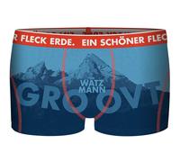 Ein schöner Fleck Erde Boxershorts DER Watzmann Groovt himmelblau L