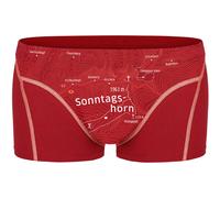 Ein schöner Fleck Erde - Sonntagshorn - Unterhose, Gr. S, rot (Kaminrot)