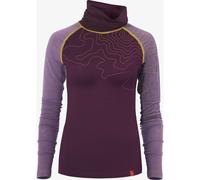 Ein schöner Fleck Erde Langarm-shirt Merino Innergebirg Flieder Dunkel flieder dunkel 38