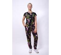 einfach Schön Hose Cloe tropical Schwarz 34
