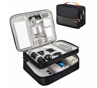 Einfache Datenkabel Reißverschlusstasche, tragbare Reise-Organizer, leichter Aufbewahrungsbehälter Ladekabel Tasche, Must-Haves für Büro, digitale Tas