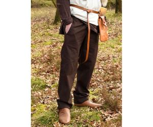 Einfache Mittelalter-Hose Hagen, braun XL