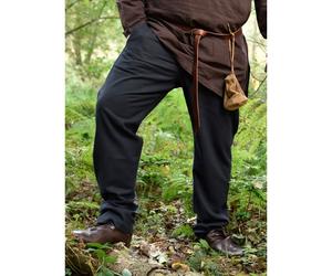 Einfache Mittelalter-Hose Hagen, schwarz XL
