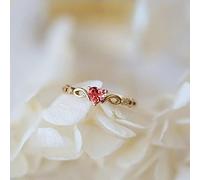 Einfacher Herzring für Frauen weibliche süße Fingerringe Romantisches Geburtstagsgeschenk für Freundin Mode Zirkon Stein Schmuck