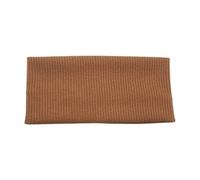 Einfaches, einfarbiges, gestricktes breites Stirnband for Damen, Sport-Ohrschutz, vertikaler Ohrenwärmer, Winter-Stirnband, gestreifte Haarbänder(Brown)