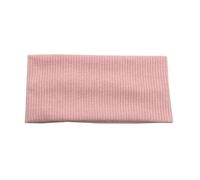 Einfaches, einfarbiges, gestricktes breites Stirnband for Damen, Sport-Ohrschutz, vertikaler Ohrenwärmer, Winter-Stirnband, gestreifte Haarbänder(Pink)