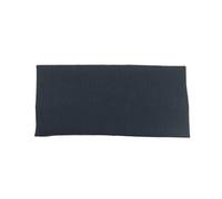 Einfaches, einfarbiges, gestricktes breites Stirnband for Damen, Sport-Ohrschutz, vertikaler Ohrenwärmer, Winter-Stirnband, gestreifte Haarbänder(Black)