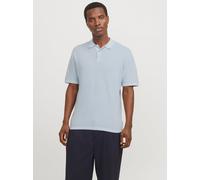 Einfarbig Gestricktes Polo XS Blau