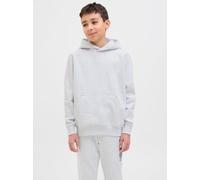 Einfarbig Kapuzenpullover Boys 128 Grau