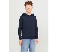 Einfarbig Kapuzenpullover Boys 176 Blau