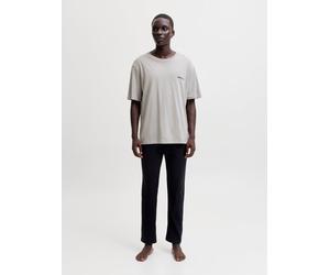 Einfarbig Loungewear Set S Grau
