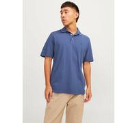 Einfarbig Poloshirt XS Blau
