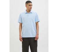 Einfarbig Poloshirt XS Blau