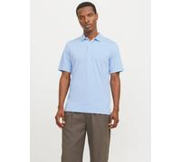Einfarbig Poloshirt XS Blau