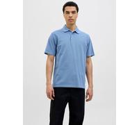 Einfarbig Poloshirt XS Blau