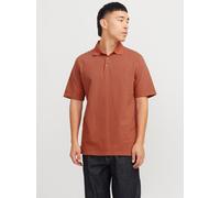Einfarbig Poloshirt XS Rot