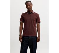 Einfarbig Poloshirt XS Rot