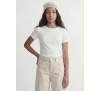Einfarbig T-shirt Girls 140 Weiß