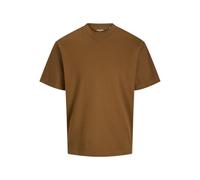 Jack & Jones Rundhalsshirt JJEURBAN EDGE TEE SS O-NECK NOOS Herren 100% Baumwolle Braun S