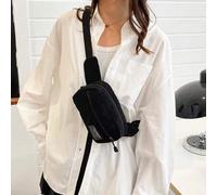 Einfarbige Cord-Segeltuch Minimalistischer Stil Multifunktions Mini Umhänge-/Schultertasche, modische Lässig Reisegeldtasche mit Handyfach für Frauen