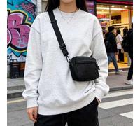 Einfarbige Segeltuch Lässig Minimalist Hüfttasche, vielseitige Laufsport Umhängetasche, multifunktionale Mode Frauen Mini Brusttasche Handytasche