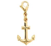 Einhänger Charm Anker 333 Gold Gelbgold