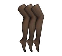 (Einheitsgröße, Schwarz) Sock Snob - 3er Pack Damen Netzstrumpfhosen | Weich Luxus Qualität Fishnet Strumpfhose Damen