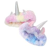 Einhorn Make Up Stirnband 2 Stück Plüsch Damen Haarband
