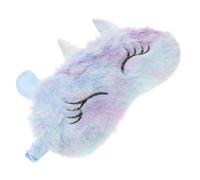 Einhorn-Schlafmaske, Regenbogen-Augenmaske, Plüsch-Augenabdeckung, Hasen-Augenbinde, Katzen-Schlaf-Augenabdeckung, weich, lustig, Schlafmasken für Mädchen, Kinder, Erwachsene, Reisen