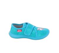Beck Mädchen eenhoorn Niedrige Hausschuhe, Türkis, 29 EU