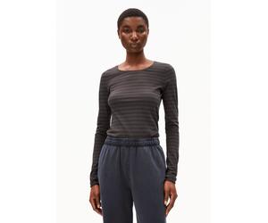 EINIAARA GESTREIFTES LANGARMSHIRT | 100% Bio-Baumwolle - mehrfarbig (M)