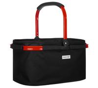Einkaufskorb 22 Liter schwarz rot - Schwarz-Rot Schwarz