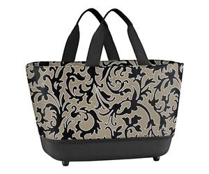 Einkaufskorb beige schwarz mit baroque muster - reisenthel shoppingbasket baroque marble - 22 Liter - Baroque Marble Schwarz