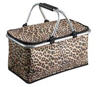 Einkaufskorb braun Polyester B/H/L: ca. 29x25x50 cm