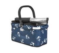 Einkaufskorb FALKO DUO PREMIUM bunt LBH 30x60x9.50 cm