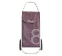 Einkaufsroller Rolser COM Tweed 2 große Räder - Violett